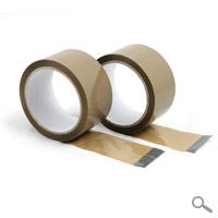 Two Rolls of Brown tape Packing boxes