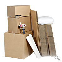 Deluxe 3 Bed Pack 50 House Removal Moving Boxes Packing boxes