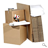 Deluxe 4 bed Pack 60 House Removal Moving Boxes Packing boxes