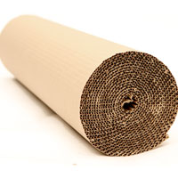 Corrugated cardboard roll 5m long Packing boxes