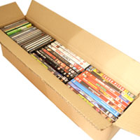 CD DVD GAMES Removal box Packing boxes