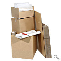 Deluxe 2 Bed House Removal Moving 30 Boxes Pack Packing boxes