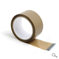 One Roll of Brown tape Packing boxes